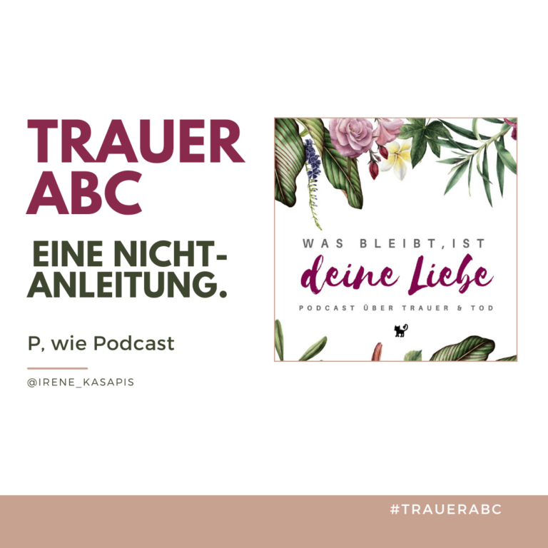 Das Trauer ABC – Buchstabe P