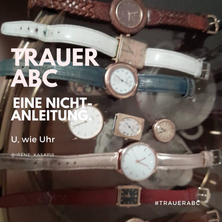 Das Trauer ABC – Buchstabe U