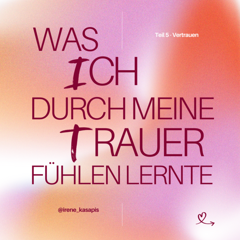 Vertrauen ist, nicht zu springen.