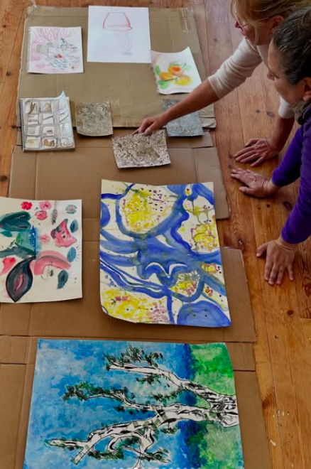 Yoga Retreat Korfu - Unsere tägliche Kunstausstellung