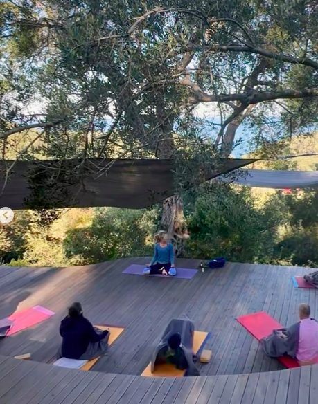 Yoga Retreat Korfu - Yoga mit Ausblick