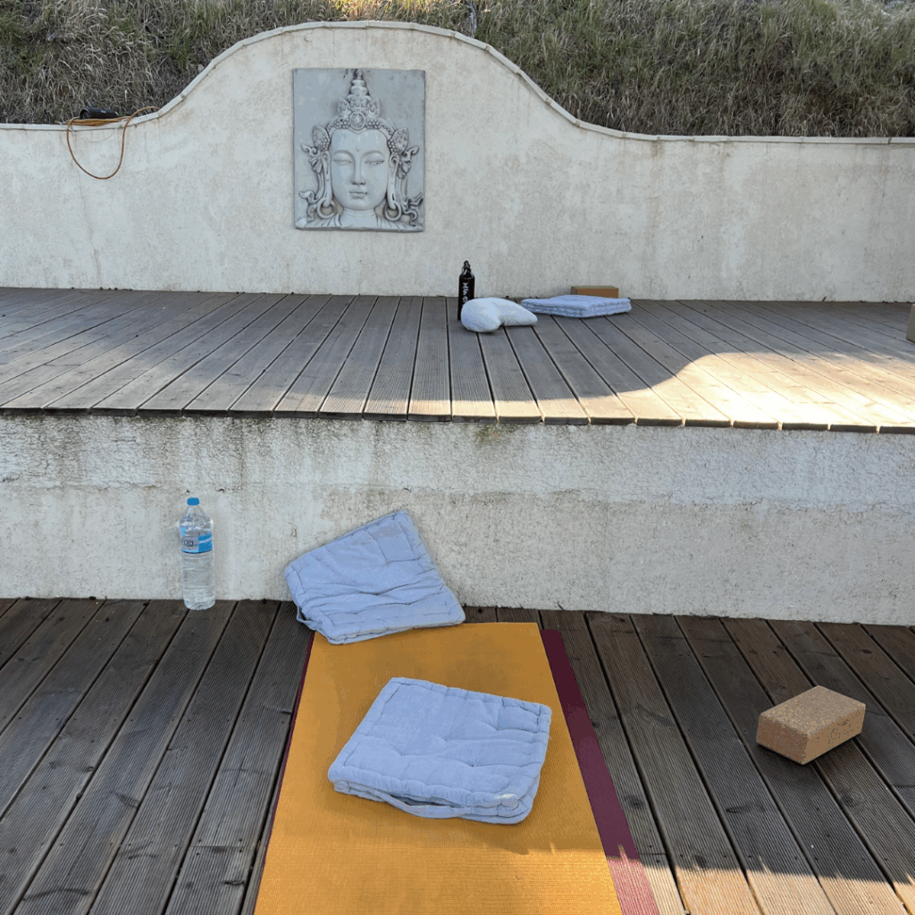 Yoga Retreat Korfu - mein Yogaplatz