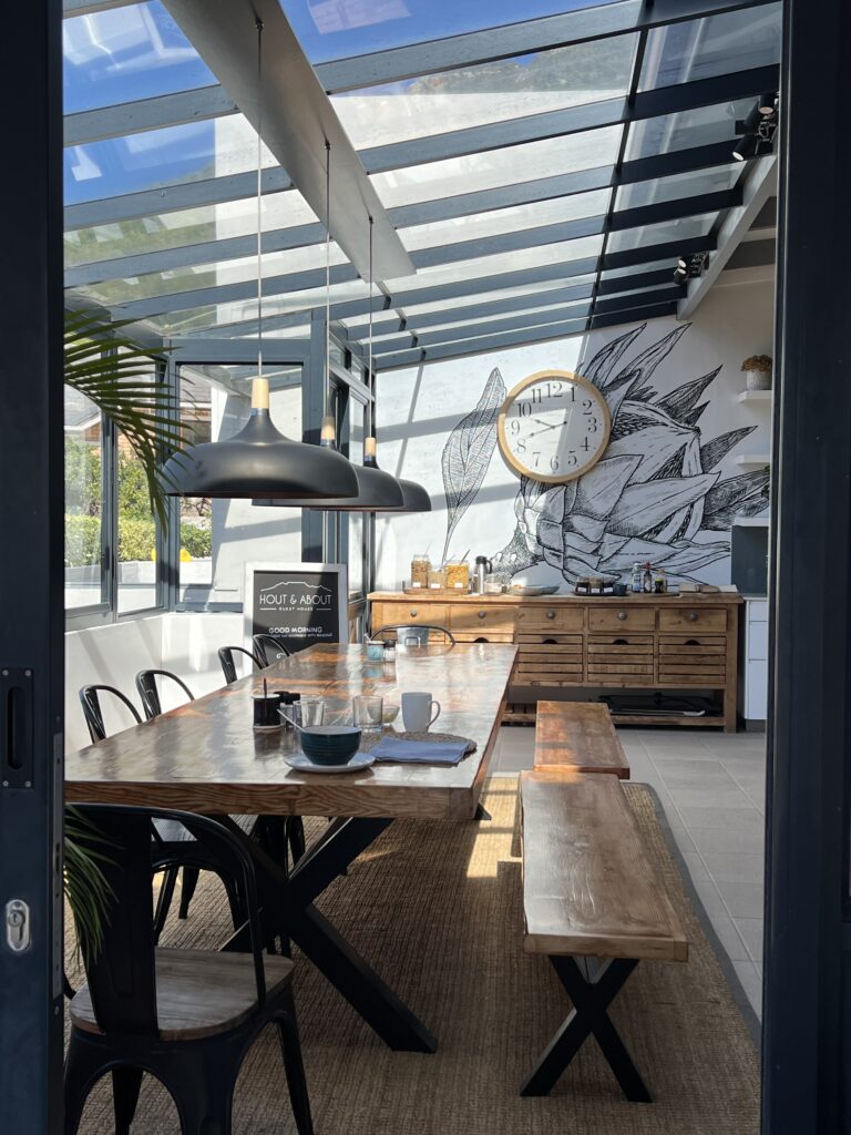 Ankunft in Hout Bay bei Kapstadt während der Yoga Rundreise Südafrika