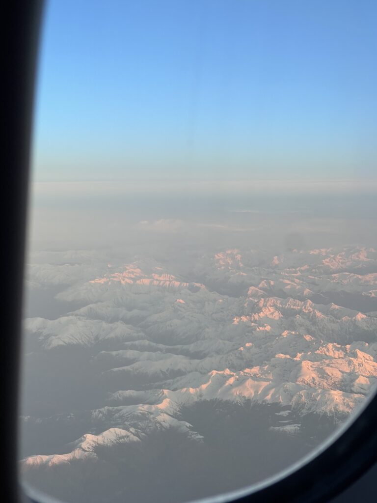 Flugzeuge am Flughafen Kapstadt vor dem Rückflug nach Deutschland