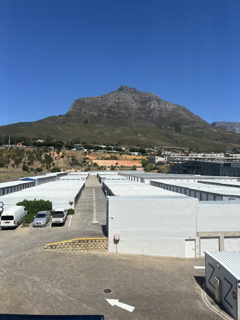 Letzter Blick auf Kapstadt vor dem Rückflug nach Deutschland