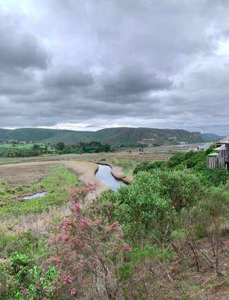 Landschaft bei der Emily Moon Lodge in Südafrika während der Yoga Rundreise